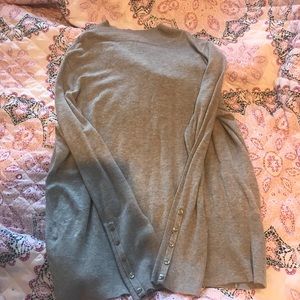 Dress barn light gray sweater. Gently used. 1x